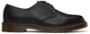 Dr. Martens' Black Vegan 1461 Oxfords In Black Felix Rub Off