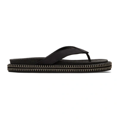 Jacquemus Flip Flops Slides In Black