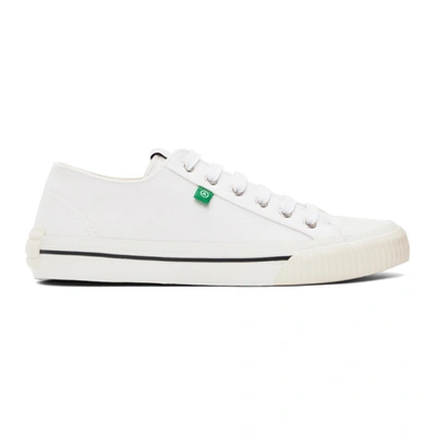 Axel Arigato Midnight Low-top Recycled-canvas Trainers In White