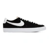 Nike Men's Blazer Low 77 Suede Casual Sneakers From Finish Line In Black