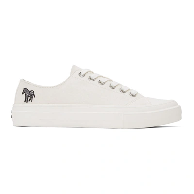 Ps By Paul Smith Off-white Zebra Kinsey Sneakers