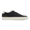 COMMON PROJECTS NAVY NUBUCK ACHILLES LOW SNEAKERS