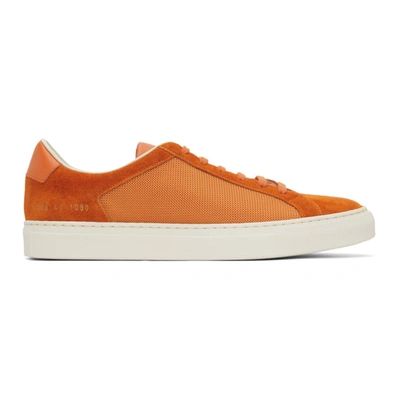 Common Projects Orange Retro Summer Edition Low Sneakers