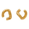 Alighieri Gold-plated The Flashback Twist Earrings In Gold