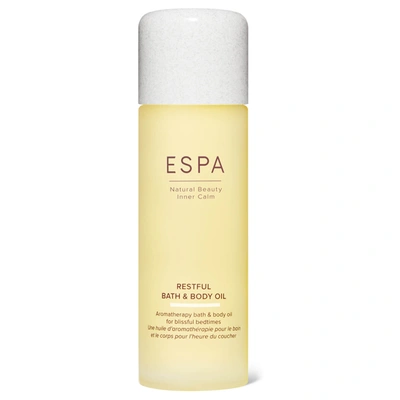 Espa Restful Bath And Body Oil 100ml