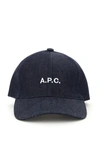 APC A.P.C. CHARLIE DENIM BASEBALL CAP