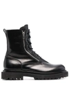 OFFICINE CREATIVE ULTIMATE LUX LACE-UP LEATHER BOOTS