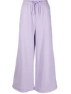Az Factory Free To Wide Track Pants In Purple