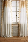 Anthropologie Adalet Curtain In Yellow
