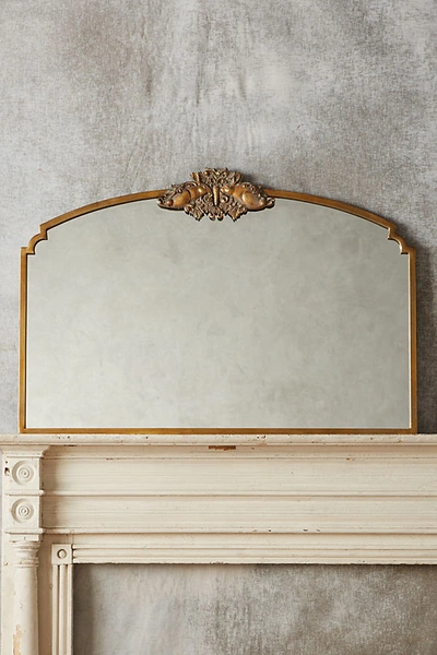 Anthropologie Deer Wooded Manor Mirror