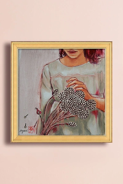 Artfully Walls Li Ho Raccolti Per Te Wall Art In Gold