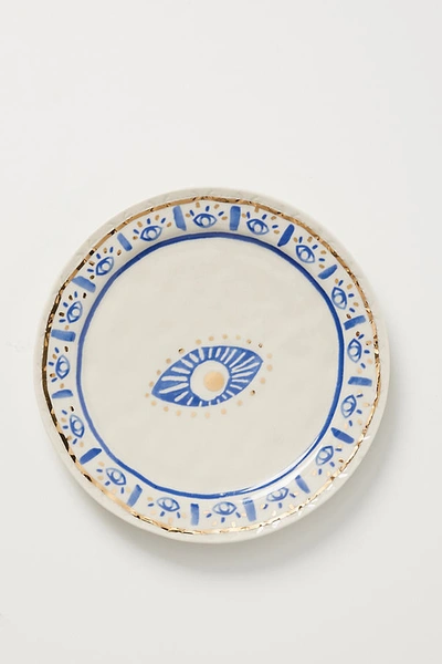 Anthropologie Insight Canape Plate In White