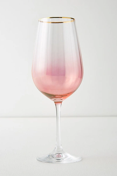 Anthropologie Waterfall Wine Glass