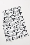 Anthropologie Animal Person Dish Towel In White