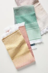 Anthropologie Set Of 3 Lillian Dish Towels In Assorted
