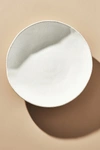 Anthropologie Levi Dinner Plate In White