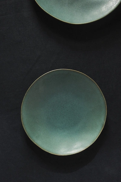Anthropologie Levi Side Plate In Green