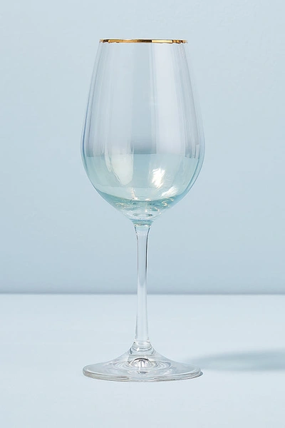 Anthropologie Waterfall Wine Glass