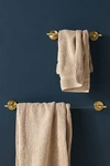 Anthropologie Mikayla Lucite Towel Bar In Brown