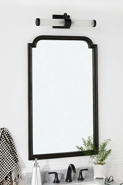 Anthropologie Aperture Portrait Mirror In Black