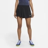 Nike Court Dri-fit Adv Slam Women's Tennis Skirt In Black,white