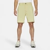 Nike Dri-fit Uv Men's 9" Golf Chino Shorts In Lemon Drop