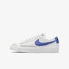 Nike Blazer Low '77 Big Kids' Shoes In White,hyper Royal