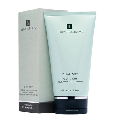 Temple Spa Templespa Dual Act Wet And Dry Cleansing Lotion (150ml) In Multi