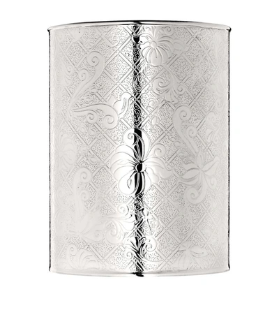 Christofle Jardin D'eden Pencil Cup Holder In Silver