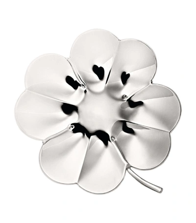 Christofle Silver-plated 4-leaf Clover Trèfle Dish (11cm)