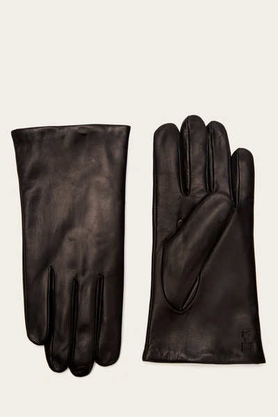 The Frye Company Men's Leather Glove In Black Melange