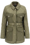 BURBERRY BURBERRY KEMBLE QUILTED JACKET