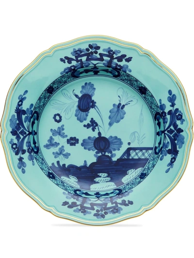 Ginori 1735 Oriente Italiano 2 Dessert Plates In Blau