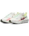 Nike Women's Crater Impact Casual Sneakers From Finish Line In White, Black