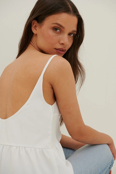 Anika Teller X Na-kd Button Up Top - White