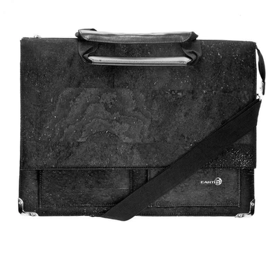 Earth Cork Tondela Black Briefcase Ck4002