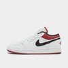 Nike Jordan Big Kids' Air 1 Low Casual Shoes In White/gym Red-black