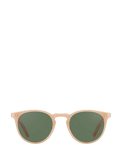 Garrett Leight Ocean Sun Peach/silver Sunglasses