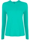Lygia & Nanny Fig 18 Long-sleeve Hoodie In Green