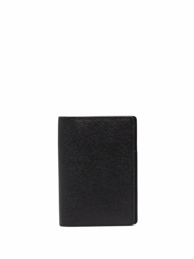 Maison Margiela Signature Four-stitch Wallet In Schwarz