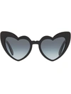 Saint Laurent Loulou Sunglasses In Black