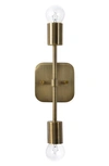 Renwil Anka Wall Sconce In Plated Antique Brass