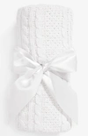 Nordstrom Baby Cable Knit Blanket In White