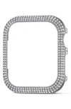 Swarovski Pavé 40mm Apple Watch® Case Attachment In Silver