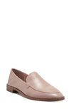 Vince Camuto Cretinian Loafer In Peach Nougat Baby Sheep