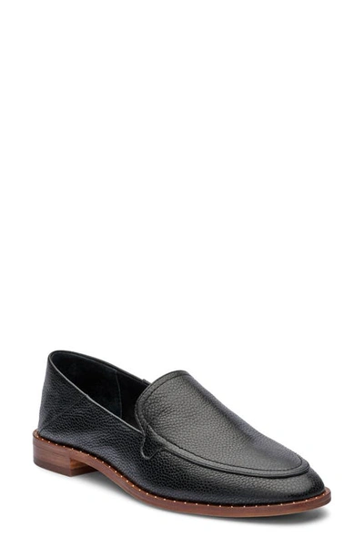 Vince Camuto Cretinian Loafer In Black Souffle Lux
