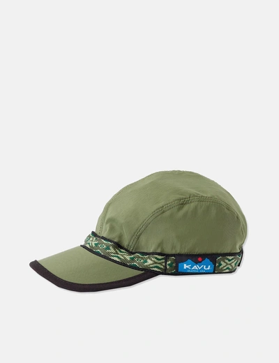 Kavu Synthetic Strap Cap In Green