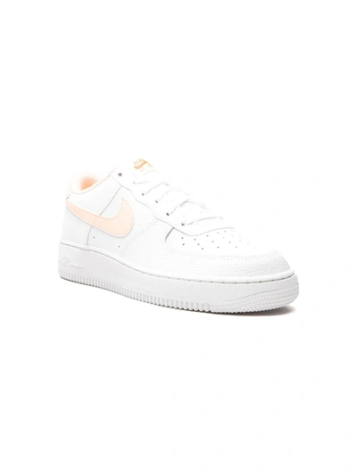 Nike Kids' Air Force 1 Gs Sneakers In White