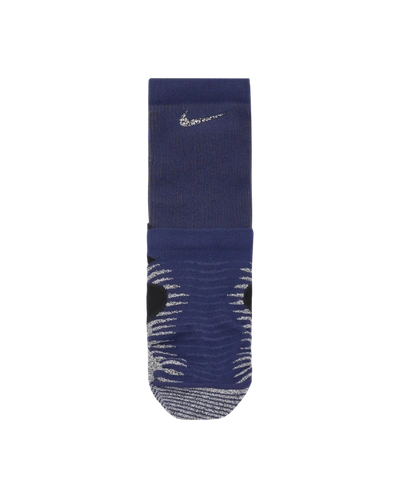 Nike Trail Running Crew Socks In Dk Purple Dust/reflective Silv