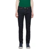 PS BY PAUL SMITH NAVY ORGANIC REFLEX SLIM-FIT JEANS